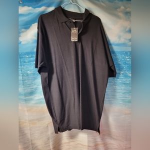 GP SOURCE NWT MENS SIZE XL BLACK‎ GOLF POLO SHIRT